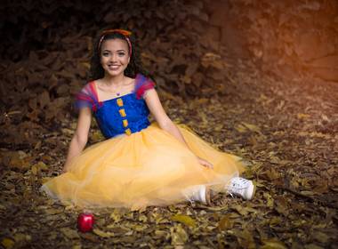 Ensaio de Branca de Neve - Cecília