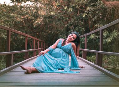 Gestante de Ensaio Gestante Nayra