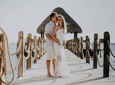 Pré-wedding de Laura + Marcos { Pré-wedding } Punta Cana