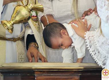 Batizado de Samuel Canguçu dos Santos