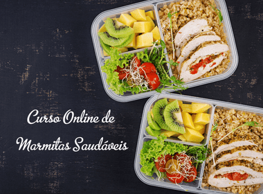 Curso Gastronomia de Curso OnLine de Marmitas Saudáveis 