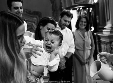 Fotografia de Família de Batizado do Ricardo