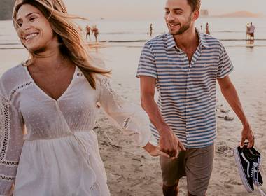 Ensaio de Camila & Lucas - Ensaio Pré Wedding em Santos - SP