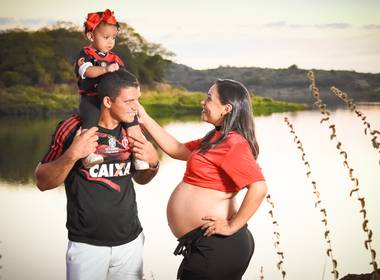 Gestante de Ensaio Gestante de Renata