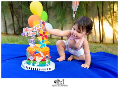 Infantil de Smash 1 Ano de Miguel