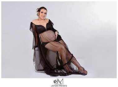 Gestante de Ensaio Gestante de Allaninha