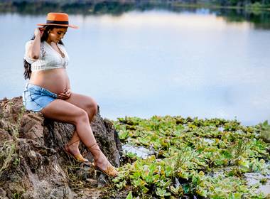 Gestante de A Doce Espera de Théo