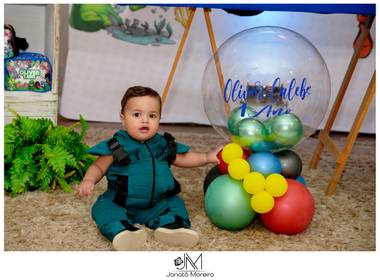Aniversários de 1 Ano de Oliver