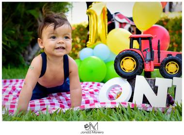Infantil de Smash 1 Ano de Davi