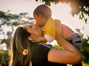 Ensaio Infantil de Mamãe Bruna e Benício 1 aninho