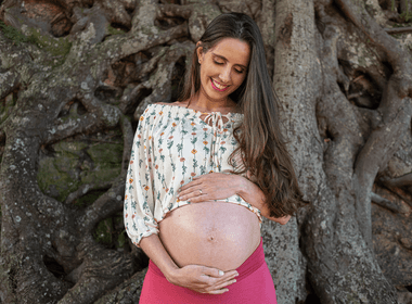Gestante de Tatiana | À espera da Elis