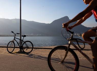 Ensaio de Bicicleta em toda parte
