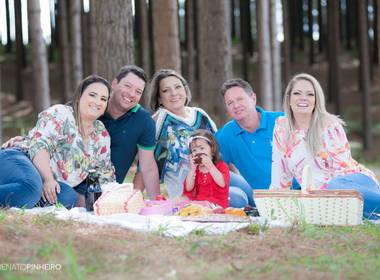 Ensaios de Eliane Rodrigues em Família