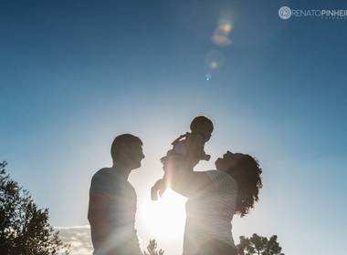 Ensaios de Giovana em Família