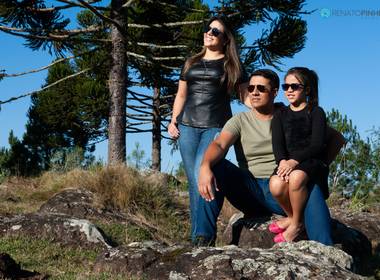 Ensaios de Maria Fernanda em Família