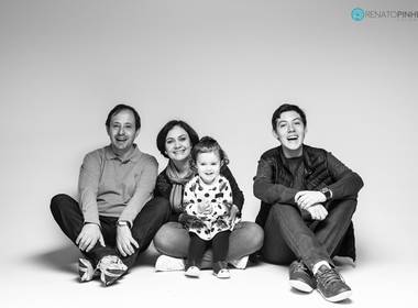 Ensaios de Isabela em Família