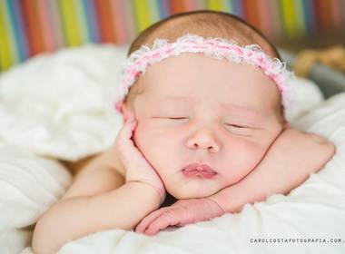 Ensaios newborn de Júlia