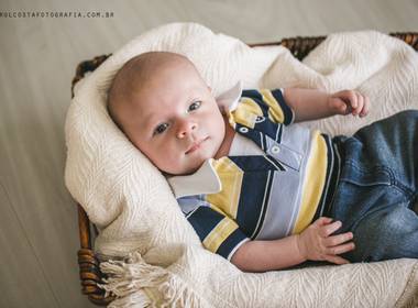 Ensaios Infantis de Pedro - 1 Mês