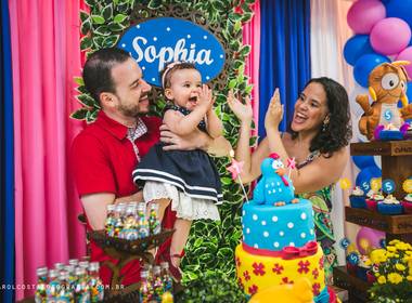 Aniversários Infantis de Sophia - 1 Ano