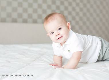 Ensaios Infantis de Lucas - 6 Meses