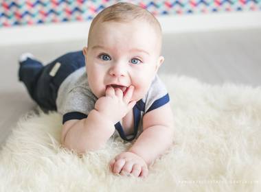 Ensaios Infantis de Pedro - 5 meses