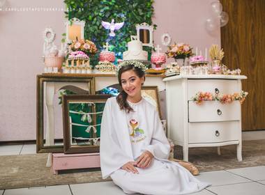 Aniversários Infantis de Anna Alice - Primeira Comunhão