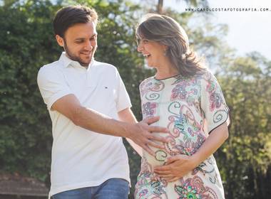 Ensaios Gestante de Júlia