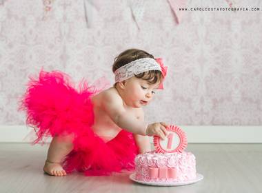 Ensaios Infantis de Lívia - Smash the Cake