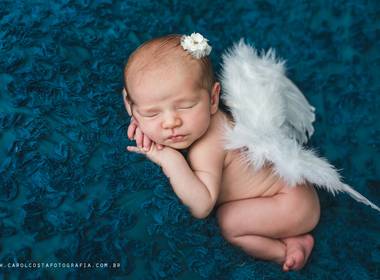 Ensaios newborn de Carolina