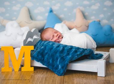 Ensaios newborn de Murilo - 10 dias