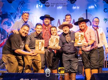 Evento de “O Tempo e o Vento” é a grande campeã da 21ª Seara da Canção Gaúcha