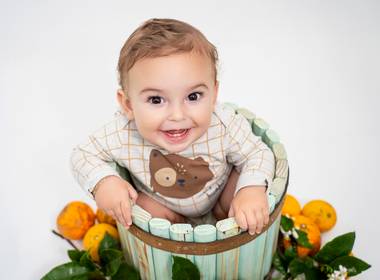 Ensaio Infantil de Caio, 9 meses