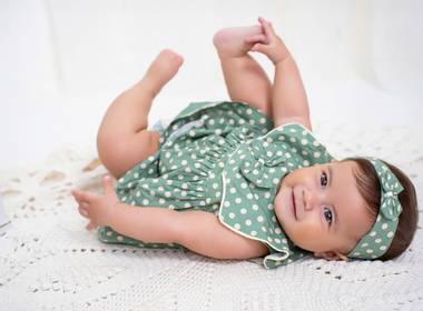 Ensaio Infantil de Maitê, 6 meses