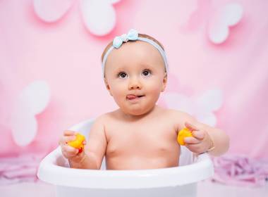Ensaio Infantil de Lavínia, 12 meses