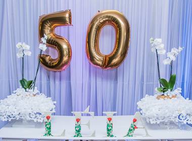 Aniversários de 50 Anos Léia