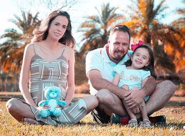 Ensaios de Família de Gestante Leandra