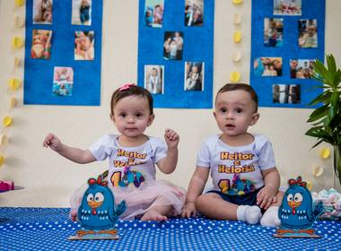 FESTA INFANTIL de Heloisa e Heitor 1 ano