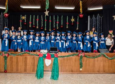 Formatura infantil de Formatura-Escola Cantinho Colorido