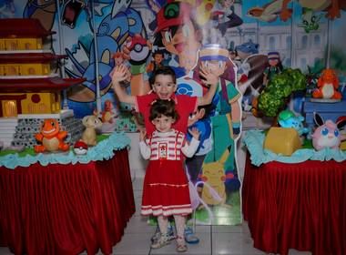 FESTA INFANTIL de Felipe 7 anos Rafaela 3 anos