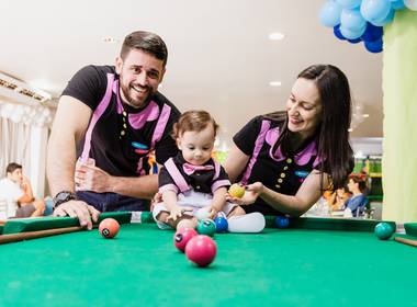 Aniversário Infantil de 1 Aniversário do pequeno Maurício