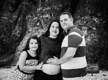 Gestante de À Espera de Luís Benício