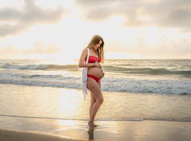 Gestante de À Espera de Maria Noêmia