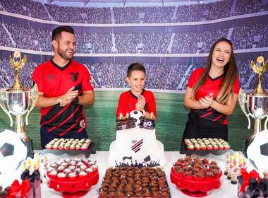 Aniversario de Festa 10 anos Gabriel e 32 anos Leonardo