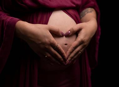 studio de Ensaio Gestante em Studio