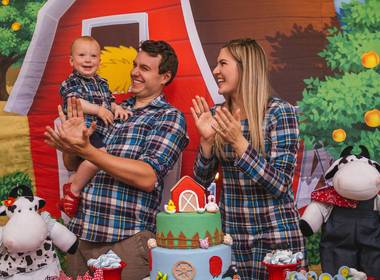 Infantil de Aniversário Benício - 1 ano