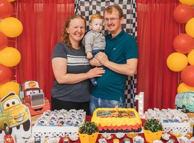 Infantil de Aniversário Lorenzo - 1 ano