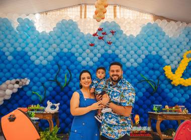 Infantil de Aniversário Joaquim - 1 ano