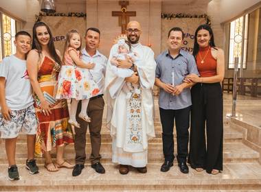 Infantil de Batizado Heloísa