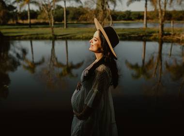 Família de Ensaio Gestante Manu Barros