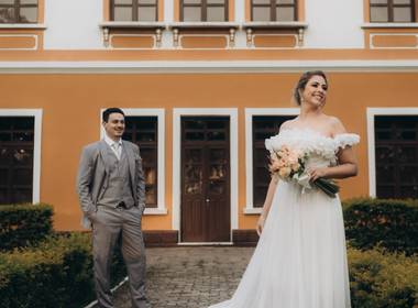 Casamentos de Caroline e João